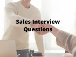 Why sales interview question