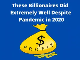 billionaires wealth increase during pandemic