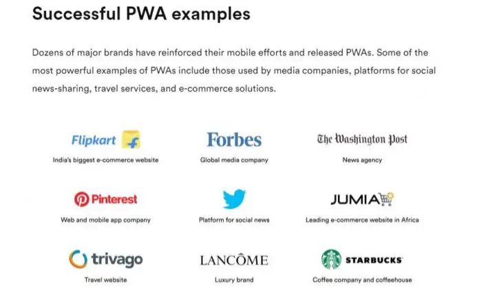 PWA to improve business