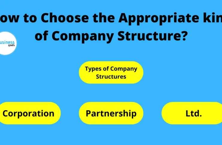 How to Choose the Appropriate kind of Company Structure