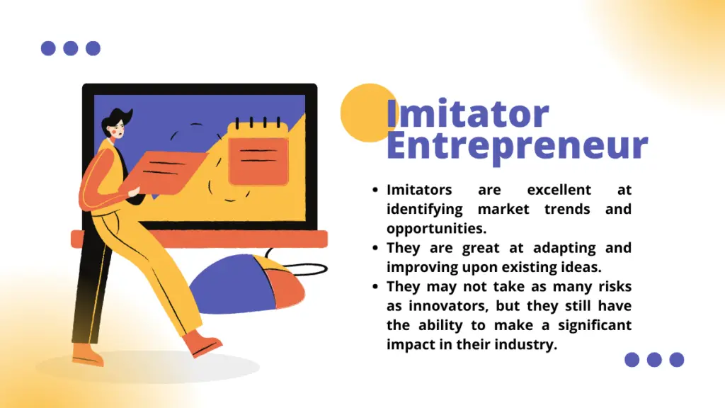 Imitator Entrepreneur
