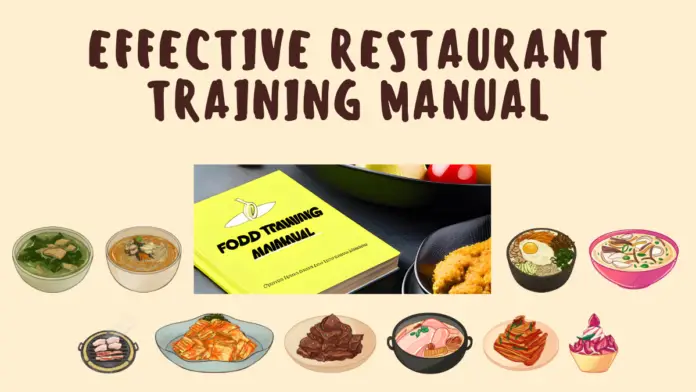 Effective Restaurant Training Manual