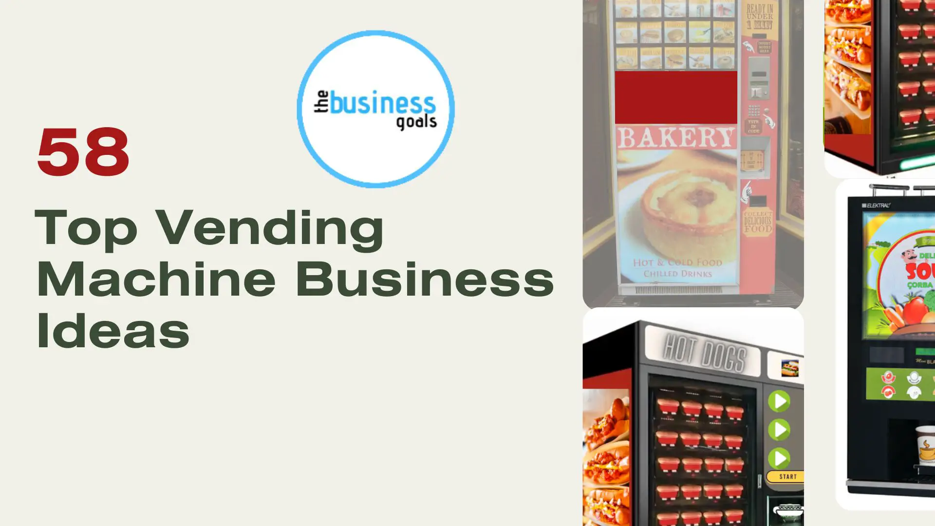 Vending Machine Business Ideas