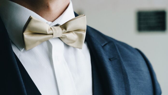 bow tie shirt for business meeting